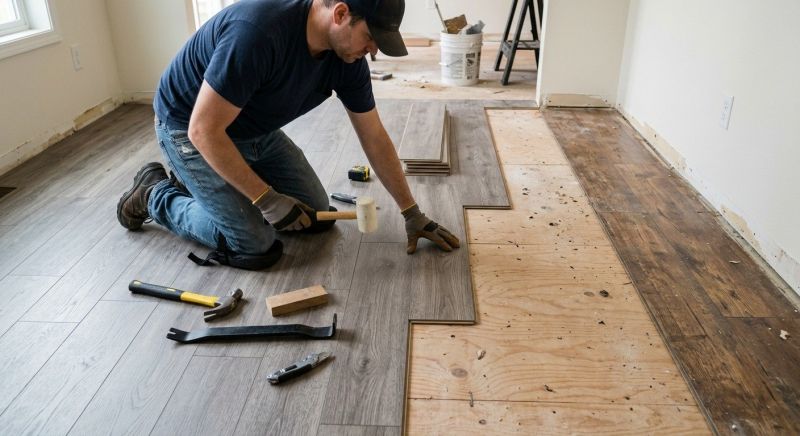 Laminate Floor Installation in Irvington, NY