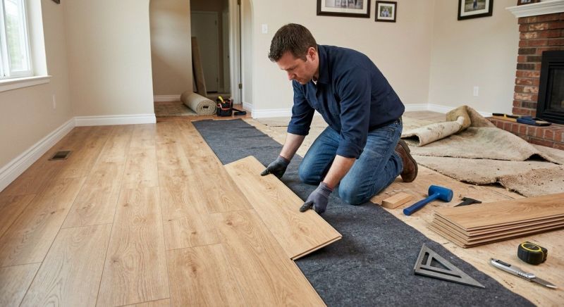 Laminate Floor Remodeling in Yorktown Heights, NY