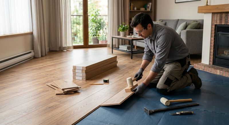Laminate Floor Replacement in Central Valley, NY