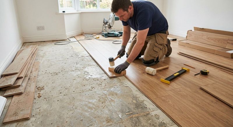 Laminate Floor Replacement in Wilton, CT