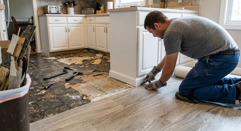 Linoleum Floor Installation in Larchmont, NY