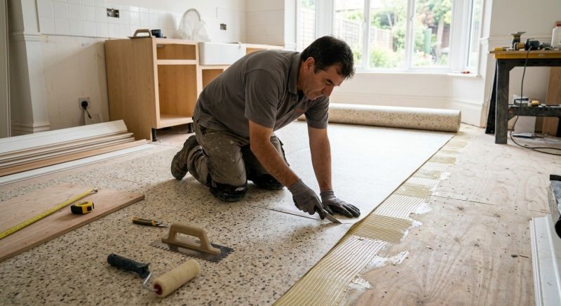Linoleum Floor Installation in Mamaroneck, NY