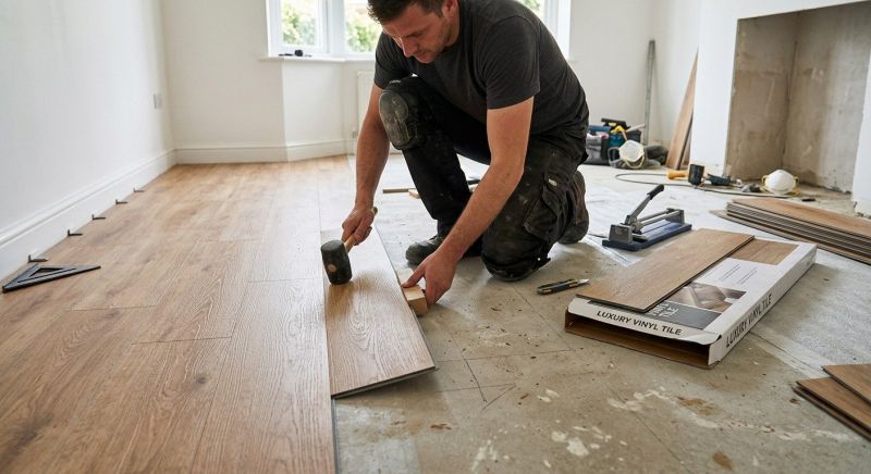 Luxury Vinyl Tile Installation in Alpine, NJ