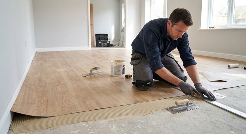 Sheet Flooring Installation in Darien, CT
