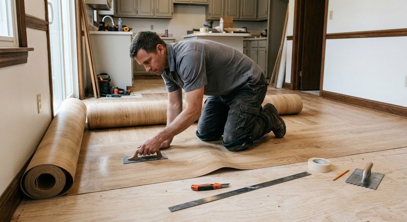 Sheet Flooring Installation in Fairfield County, CT