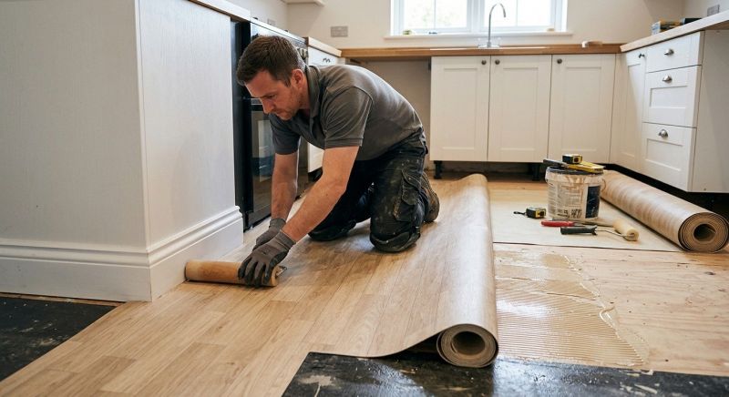 Sheet Linoleum Installation in Monsey, NY