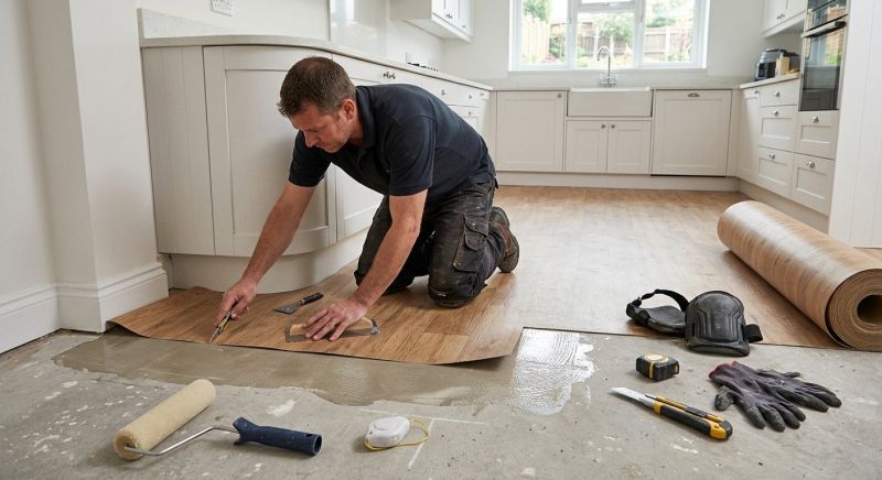 Sheet Linoleum Installation in Redding, CT