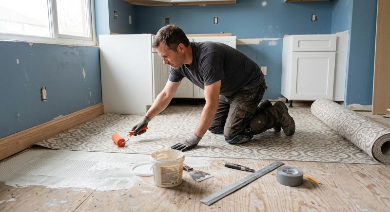 Sheet Vinyl Installation in Stamford, CT