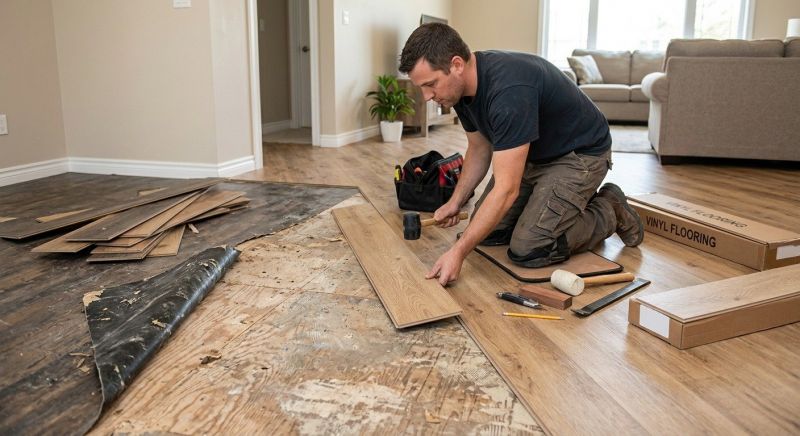 Vinyl Flooring Installation in Ridgefield, CT