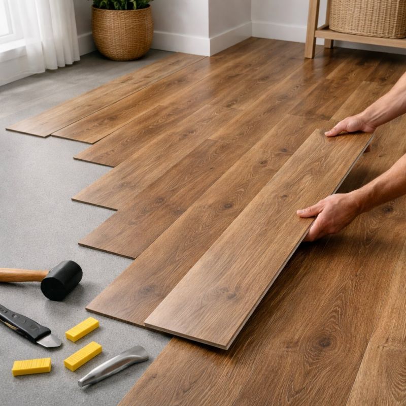 Vinyl Plank Floor Installation in Yorktown Heights, NY