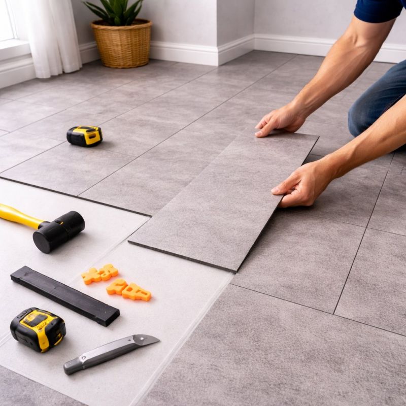 Vinyl Tile Installation in Yorktown Heights, NY